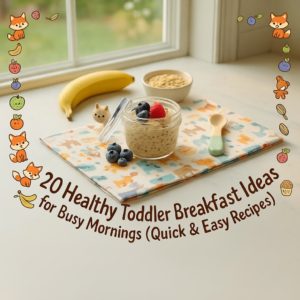 healthy toddler breakfast ideas for busy mornings